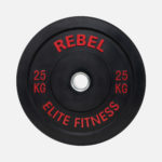 Colour edge bumper plates_25kg