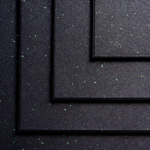 REBEL Rubber Gym Flooring Green Fleck 15mm