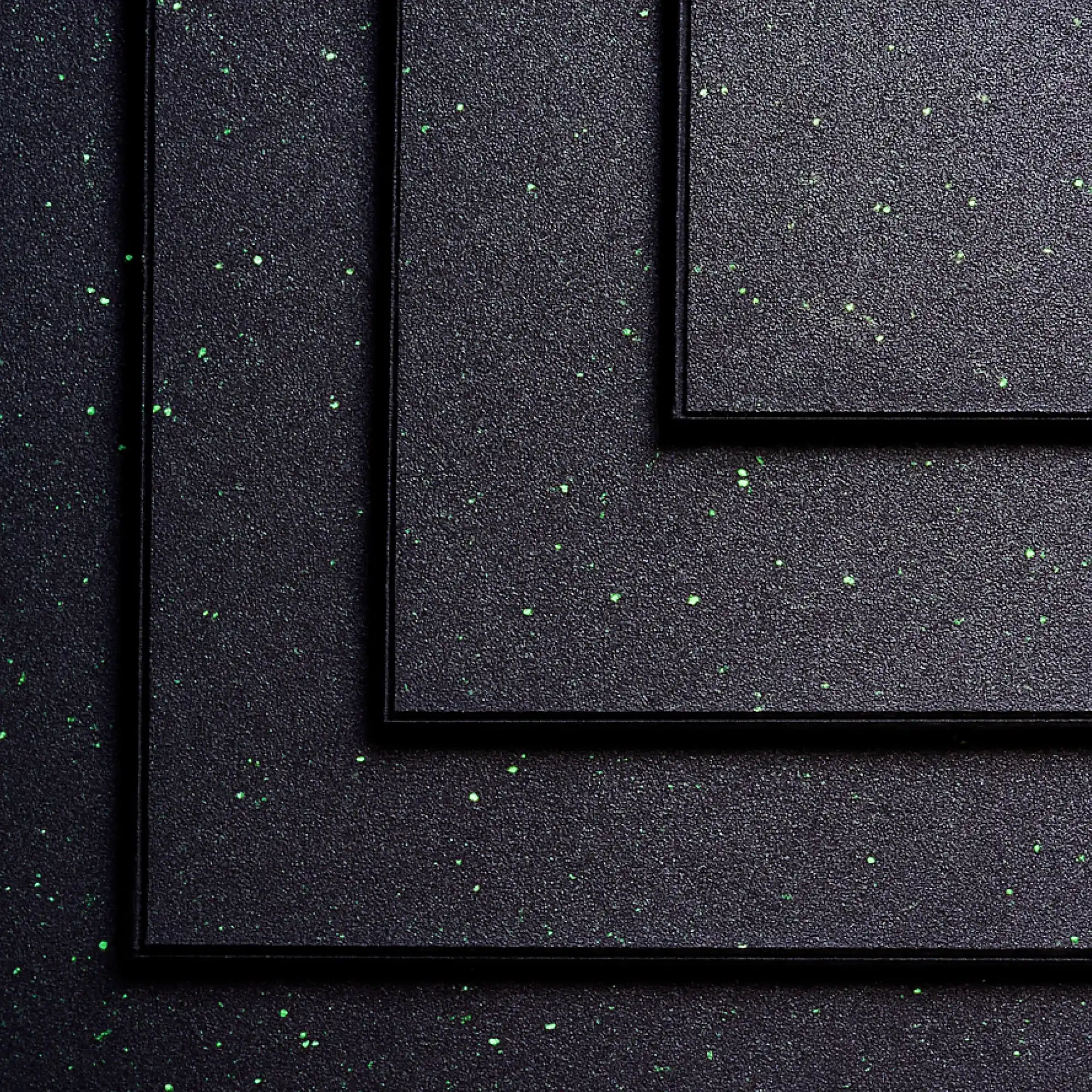 REBEL Rubber Gym Flooring Green Fleck 15mm REBEL Store