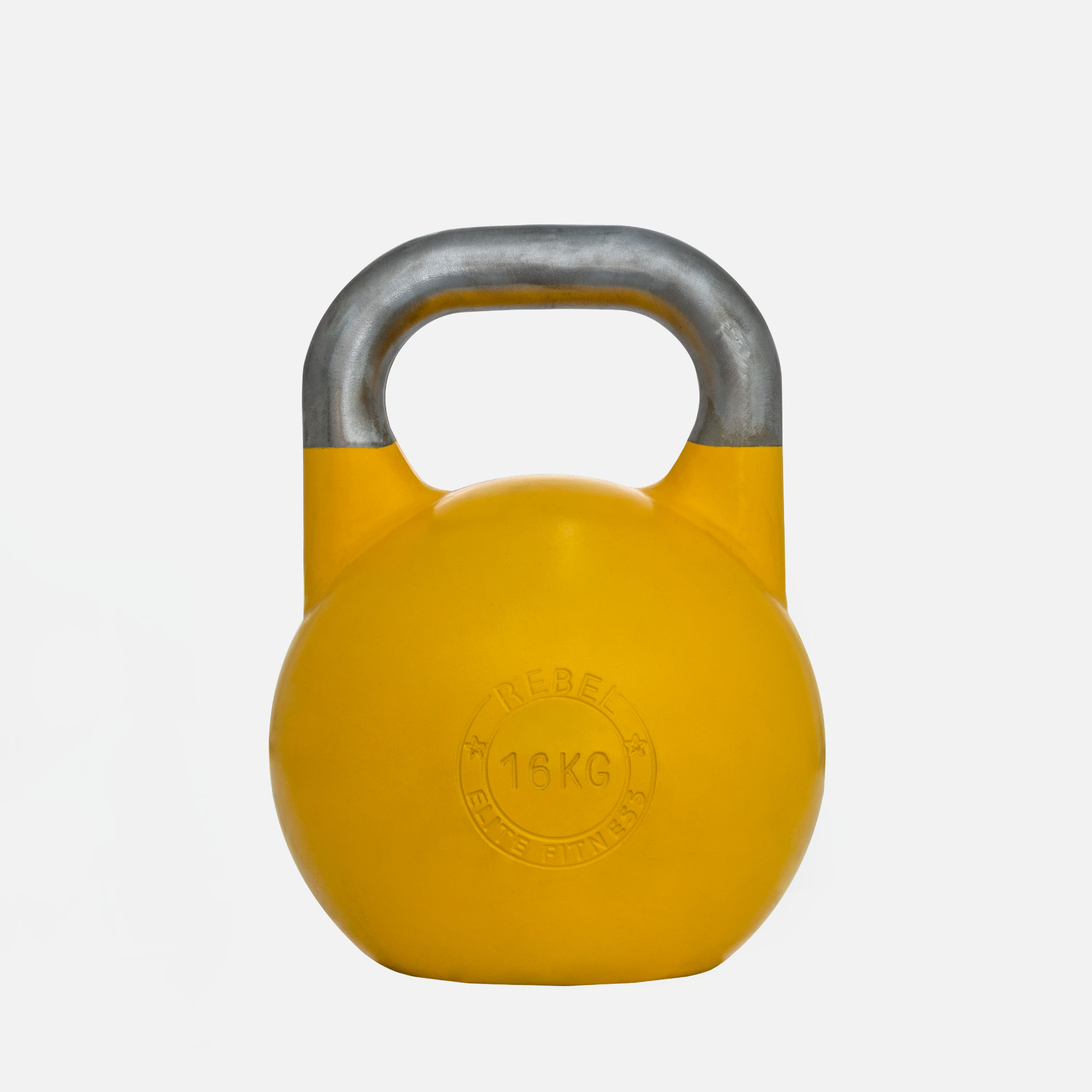 Yellow discount kettlebell weight