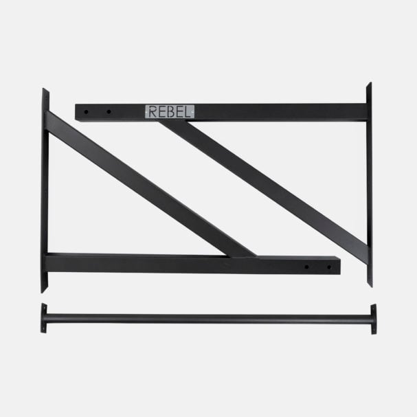 wall mounted pull up bar dimensions