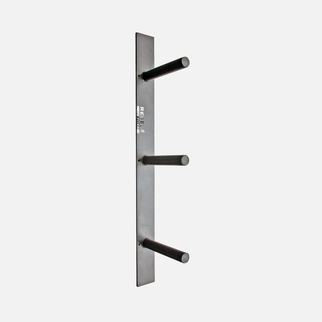 Rebel Wall Mounted Bumper Plate Rack REBEL Store