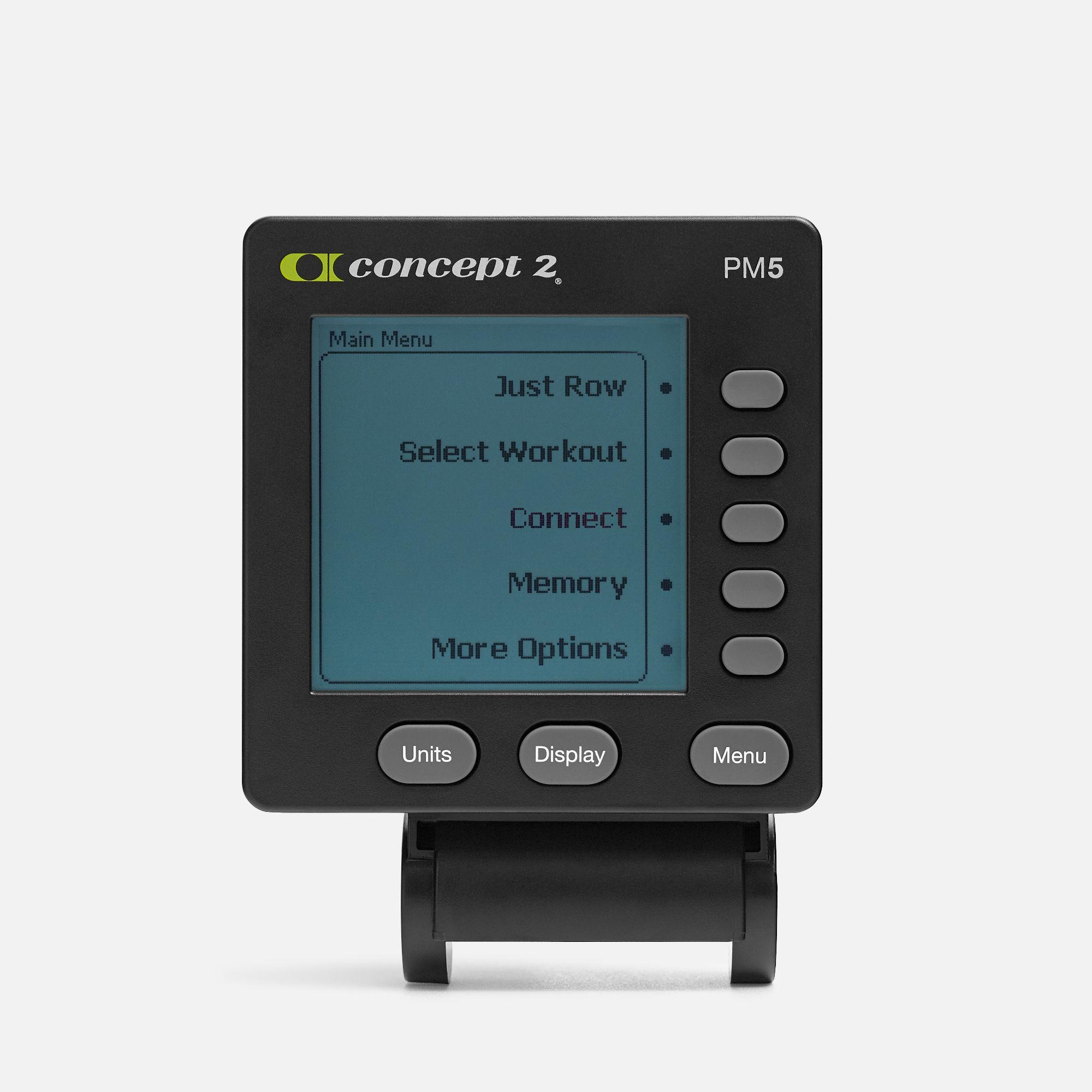 Concept2 Performance Monitor 5 – Front View