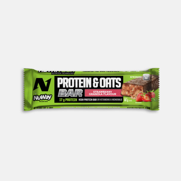 Nutritech protein bar_Strawberry granola