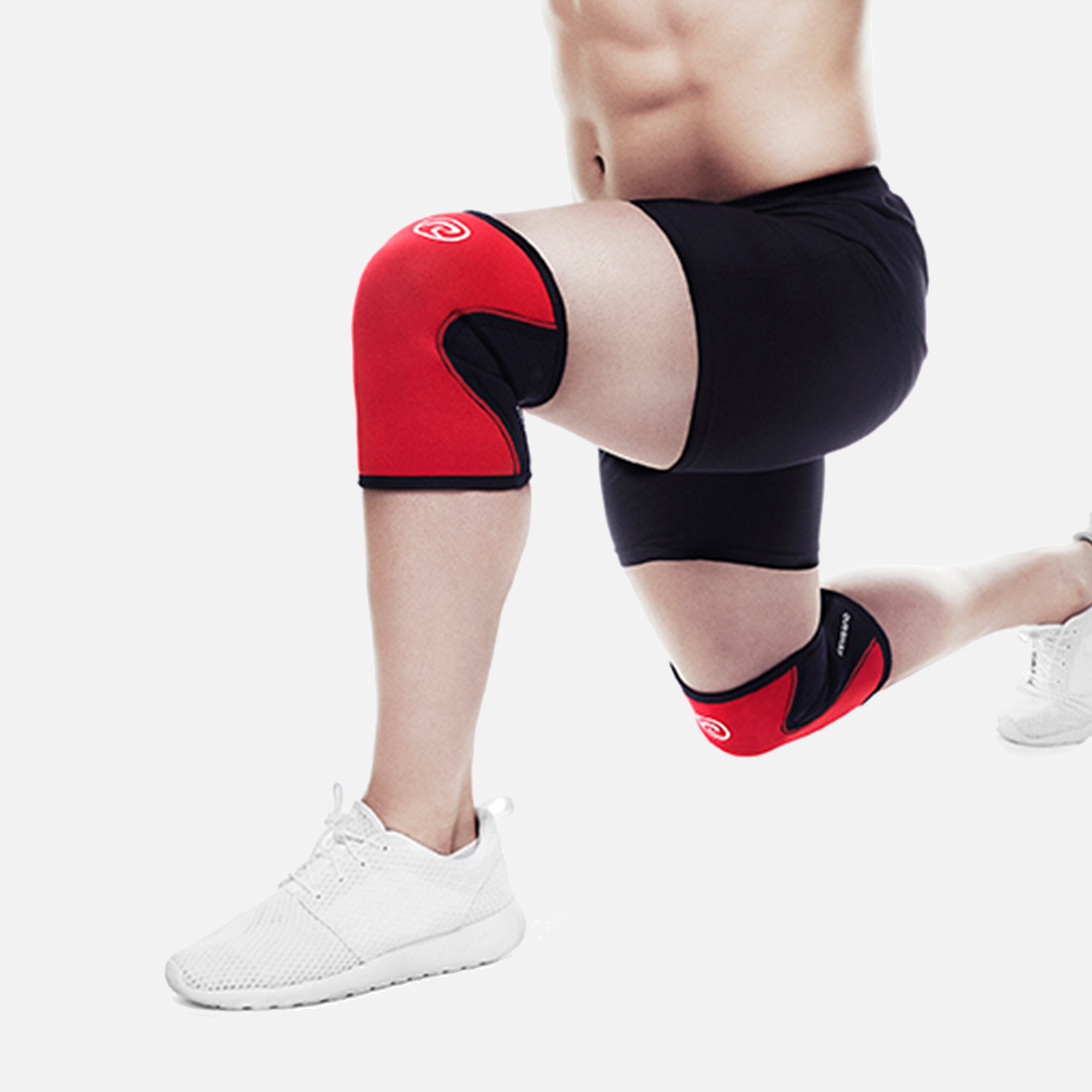 Rehband RX Knee Sleeve 5mm Red REBEL Store