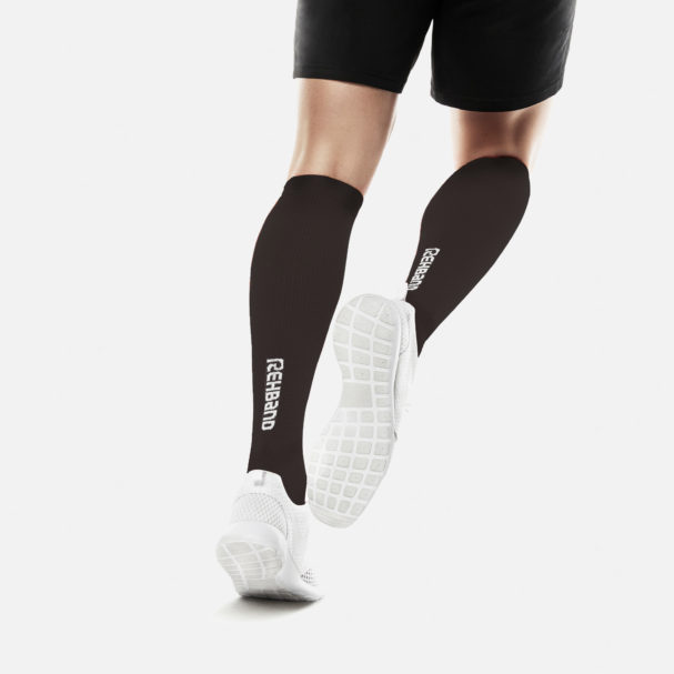 Rehband QD Compression Socks Black - REBEL Store