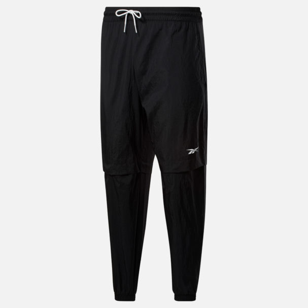 Reebok Baggy Fit Cuffed Leg Track Pants Trackies Tracksuit Bottom