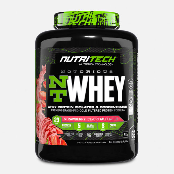 Nutritech Notorious Whey Pro Strawberry Ice cream 2kg