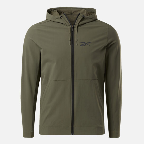 Reebok Men's Performance Woven Zip-up Hoodie - REBEL Store