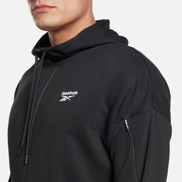 Reebok Training Essentials Cowl Neck Hoodie Grey