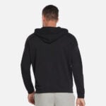 Reebok Workout ready piping zipup sweatshirt black 4