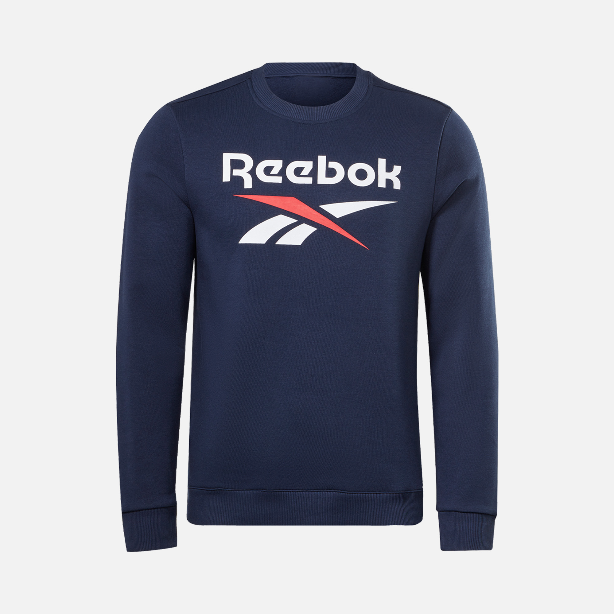 Reebok Men's Vector Logo Sweatshirt Navy - REBEL Store