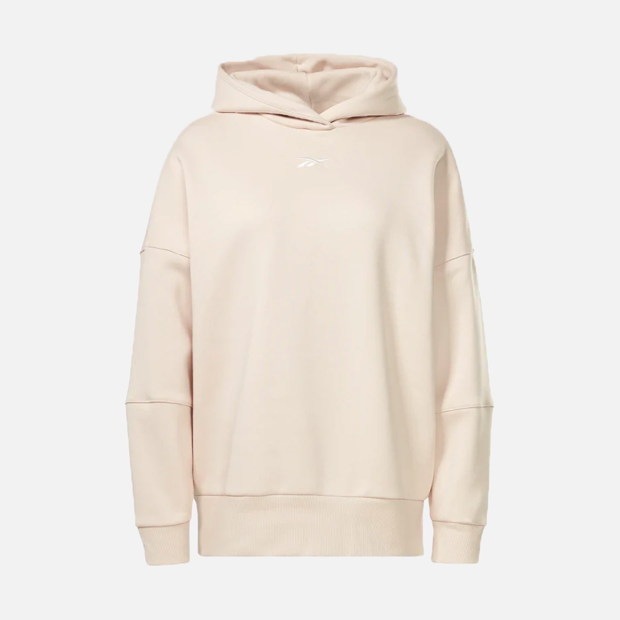 Reebok Ecru Big Logo Hoodie