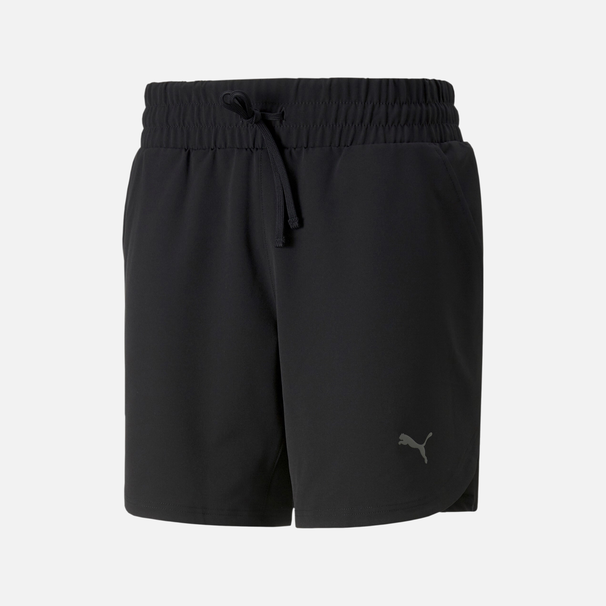 Black and best sale white puma shorts