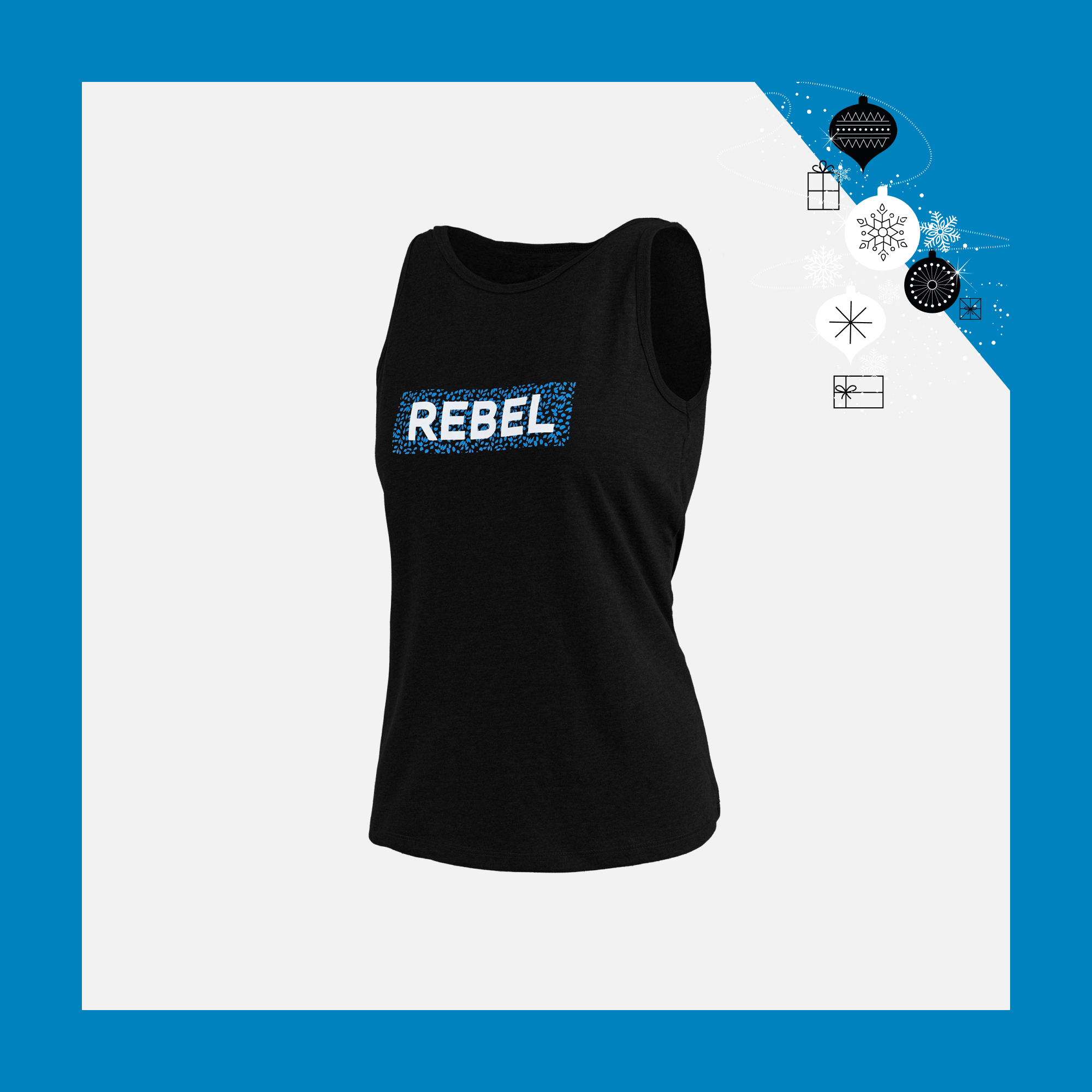 REBEL Women's Vest Black REBEL Store