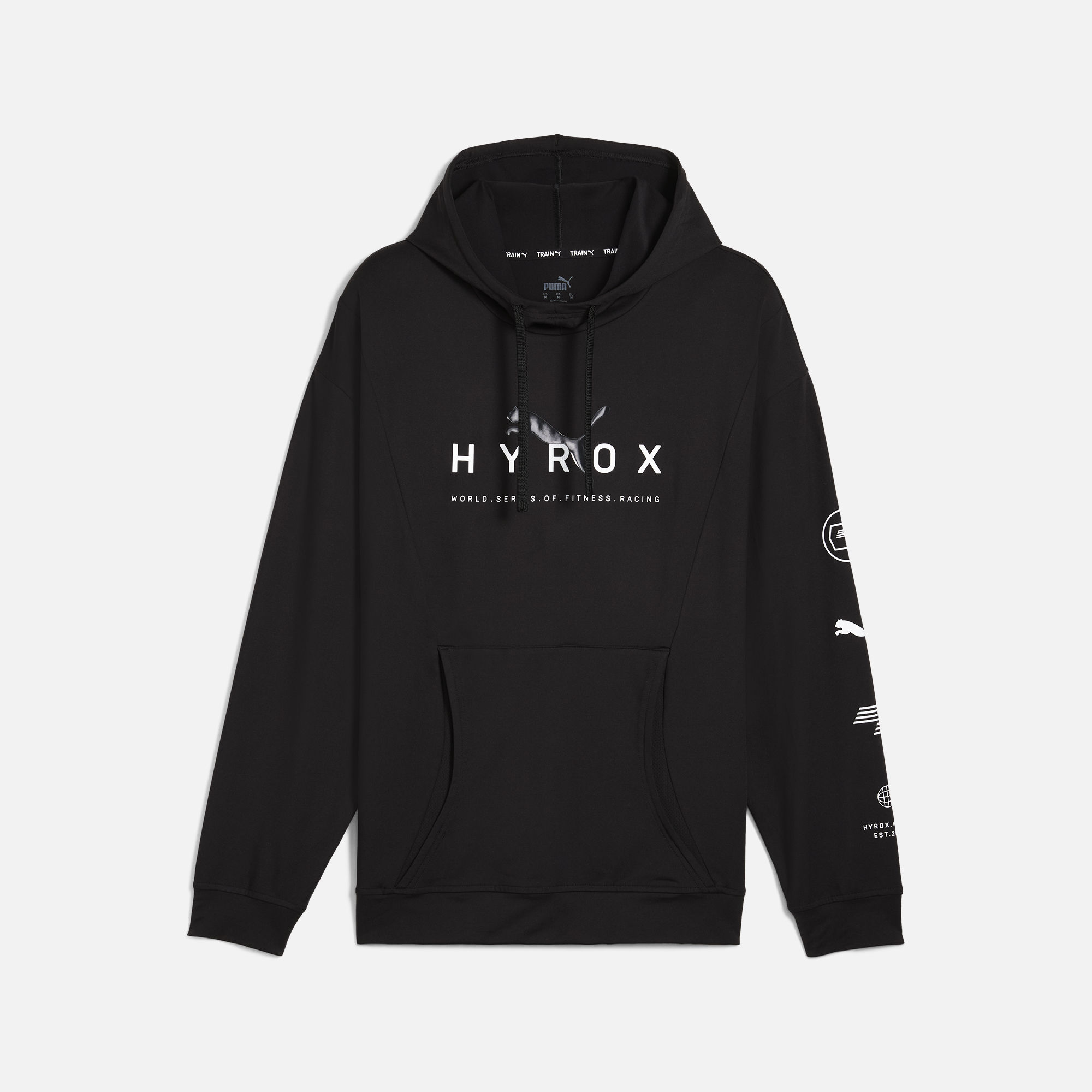 PUMA x HYROX Studio Men's Hoodie Black - REBEL Store