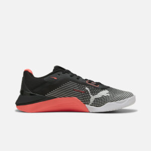 PUMA Fuse 4.0 Unisex Training Shoes Black/Glowing Red/Grey - Image 4