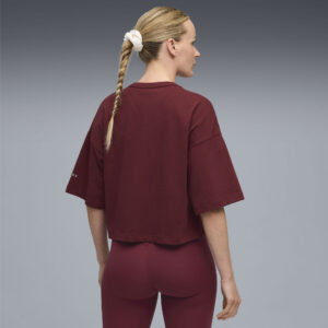 PUMA x HYROX Women’s City Lifestyle T-Shirt Ruby Shimmer - Image 3