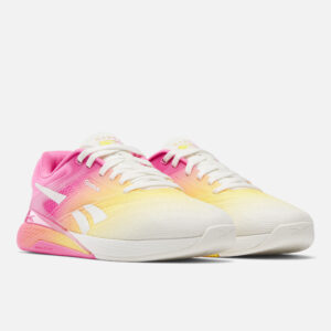 Reebok Nano X5 Women's Training Shoes Chalk/Atomic Pink/Golden Haze