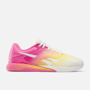 Reebok Nano X5 Women's Training Shoes Chalk/Atomic Pink/Golden Haze - Image 4