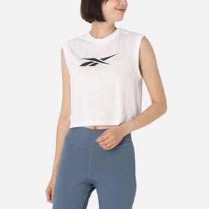 Reebok Monica Train Core Boxy Women’s Tank Top White - Image 3