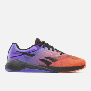 Reebok Nano X5 Unisex Training Shoes White/Orange/Purple - Image 4