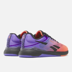 Reebok Nano X5 Women's Training Shoes White/Orange/Purple - Image 3
