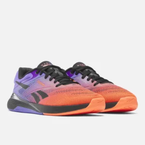 Reebok Nano X5 Women's Training Shoes White/Orange/Purple