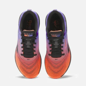 Reebok Nano X5 Women's Training Shoes White/Orange/Purple - Image 5