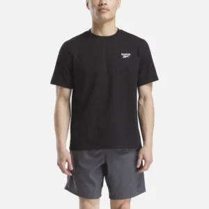 Reebok Men's Harold Crewneck T-Shirt Black - Image 3