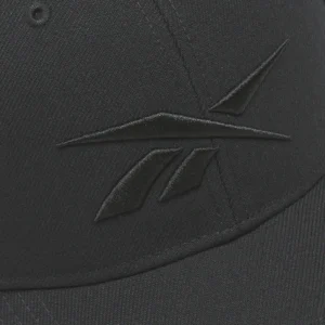 Reebok Vector Classic Baseball Cap Black - Image 3