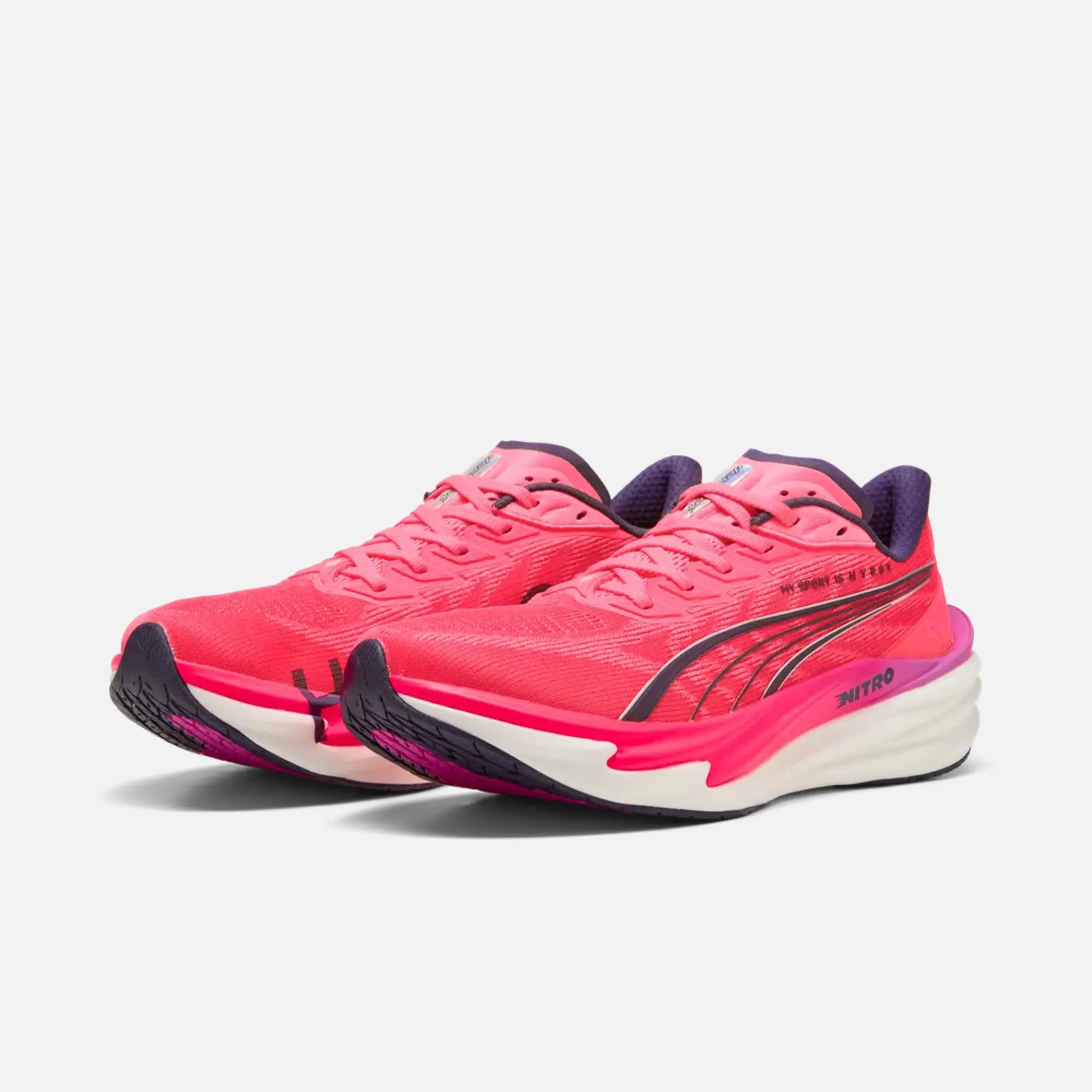 PUMA x HYROX Deviate 4 Men's Training Shoes White/Electric Orchid