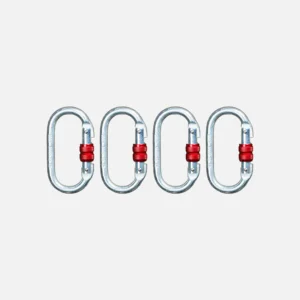 REBEL Plastic Gymnastic Rings 28mm with Carabiner Attachments - Image 7