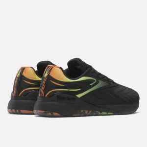 Reebok Nano X5 Edge Men's Training Shoes Black/Orange/Lime - Image 4