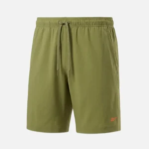 Reebok Men's Workout Ready Woven Shorts Grit Green - Image 1