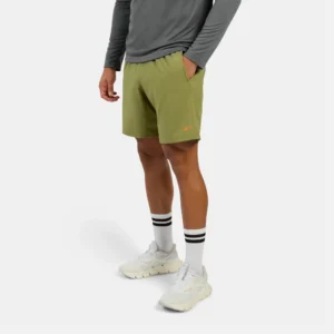 Reebok Men's Workout Ready Woven Shorts Grit Green - Image 3