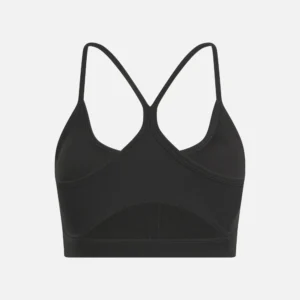 Reebok Women's Kendal Core Strappy Bra Black - Image 2