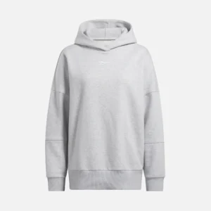 Reebok Women's Lux Hoodie Grey - Image 1