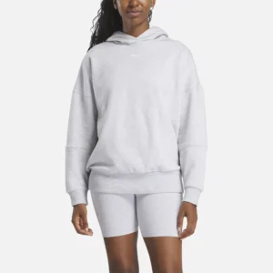 Reebok Women's Lux Hoodie Grey - Image 2