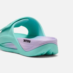 PUMA x HYROX NITROCAT Slides Mint/Lavender - Image 6