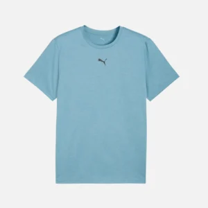 PUMA Men's Train All Day Essentials Heather T-Shirt Baltic Sea Blue - Image 1