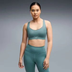 PUMA x HYROX PWRMODE Women's Sports Bra Herb Garden - Image 5