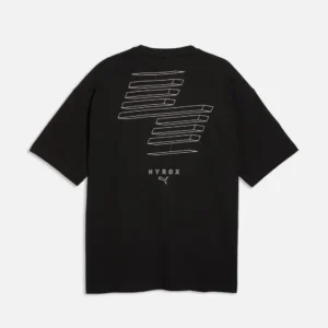 PUMA x HYROX Lifestyle Oversize Men's T-Shirt Black - Image 3