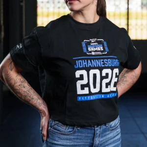 Renegade Games 2026 Women's Athlete T-Shirt Black - Image 3