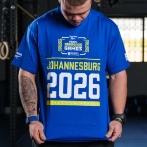 Renegade Games 2026 Men's Athlete T-Shirt Blue - Image 2