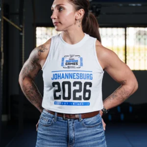 Renegade Games 2026 Women's Athlete Vest White - Image 1