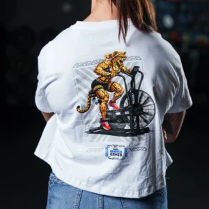 Renegade Games 2026 Women's Cheetah T-Shirt White - Image 2