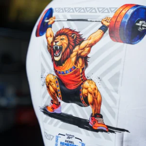 Renegade Games 2026 Men's Lion T-Shirt White - Image 3