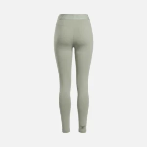 Reebok Women's Core Fitness Training Ruched Tights Hazy Green - Image 3