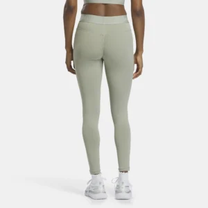 Reebok Women's Core Fitness Training Ruched Tights Hazy Green - Image 4